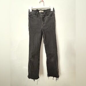 Cali Demi-Boot Jeans in Edmunds Wash: Raw-Hem Edition